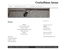 Tablet Screenshot of corinthianarms.com